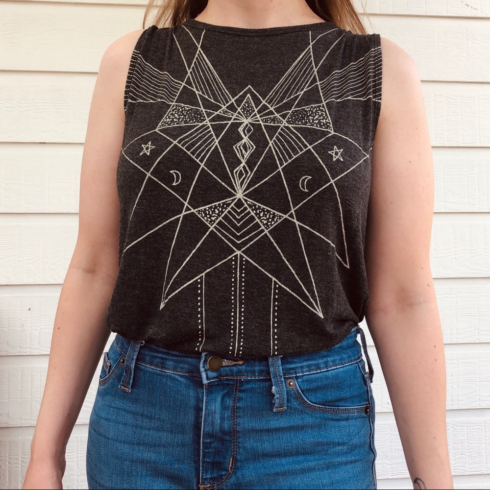 ⚡️SALE Geometric Muscle Tank